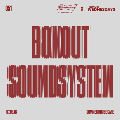 Budweiser x BW051.4 - Boxout Soundsystem