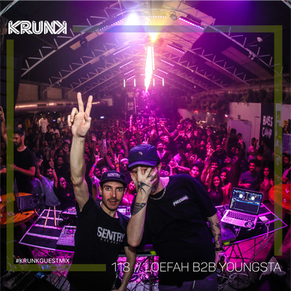 Krunk Guest Mix 118 - Loefah b2b Youngsta