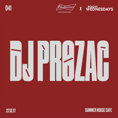 Budweiser x BW041.1 - DJ Prozac